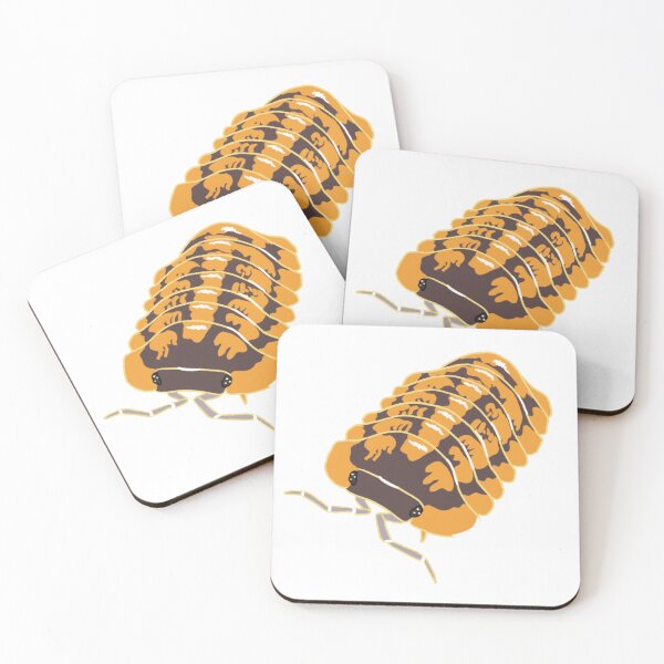 Item preview, Tiger Isopod designed and sold by Deadbirdkitsch.