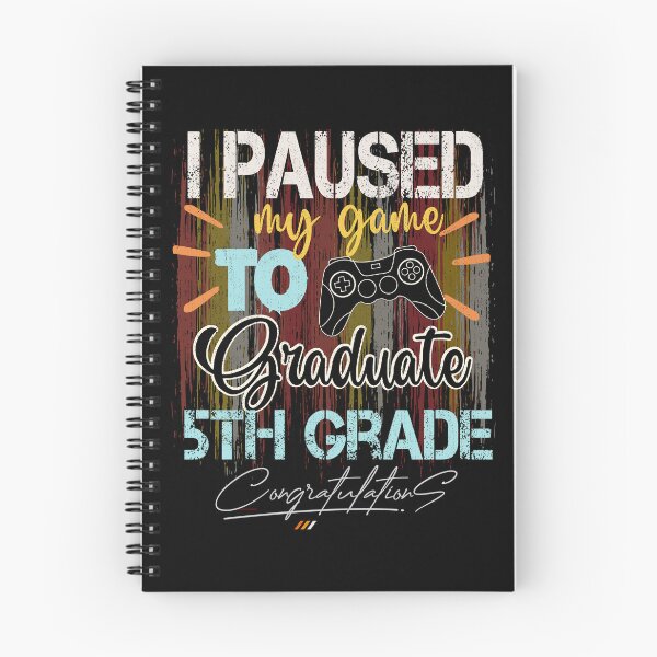 Item preview, i paused my game to Graduate 5th Grade  ,Graduation Gifts For Him Her 2022 High School designed and sold by Hero Prod.