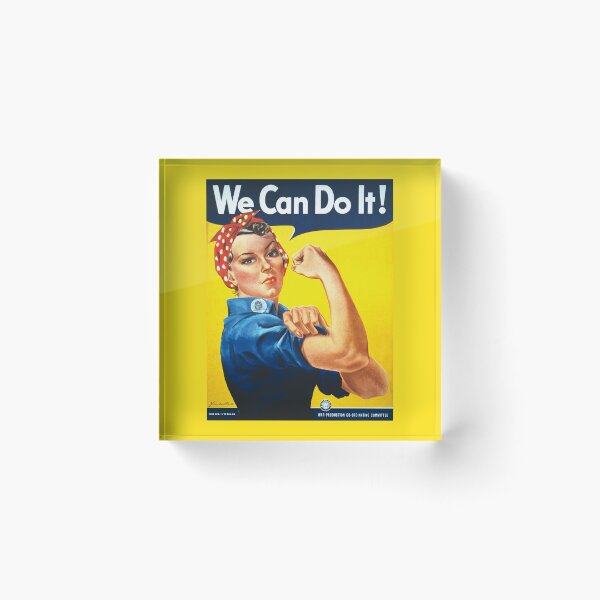 Artikelvorschau, Wir können es schaffen! ,Rosie the Riveter Weltkrieg, Ikonenfabrikarbeiterin entworfen und verkauft von TeeARTHY.