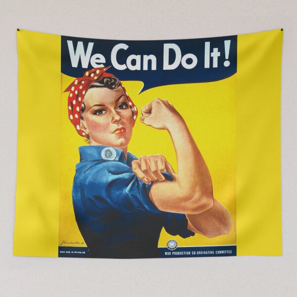 Artikelvorschau, Wir können es schaffen! ,Rosie the Riveter Weltkrieg, Ikonenfabrikarbeiterin entworfen und verkauft von TeeARTHY.