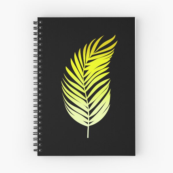 Item preview, Tropical Palm Leaf  - Neon Yellow - B10 designed and sold by AlfabetDesign.