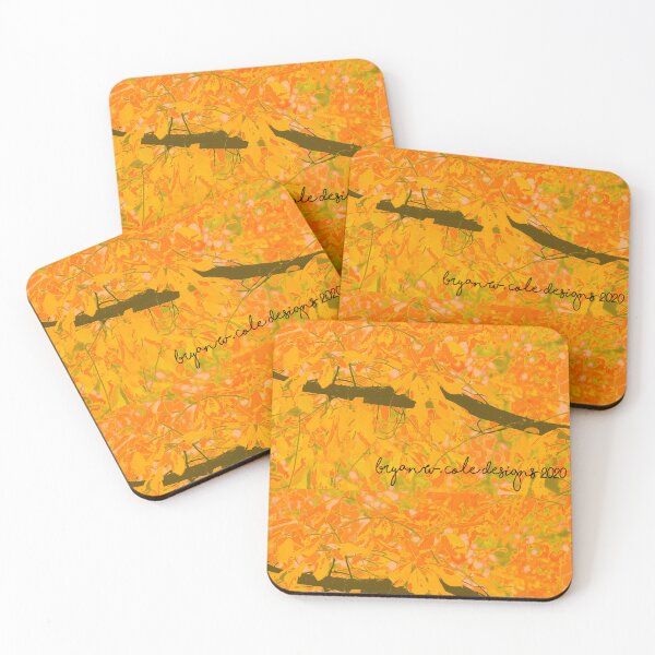 Item preview, Winter Orange Leaves 2020 designed and sold by Bryan W. Cole.