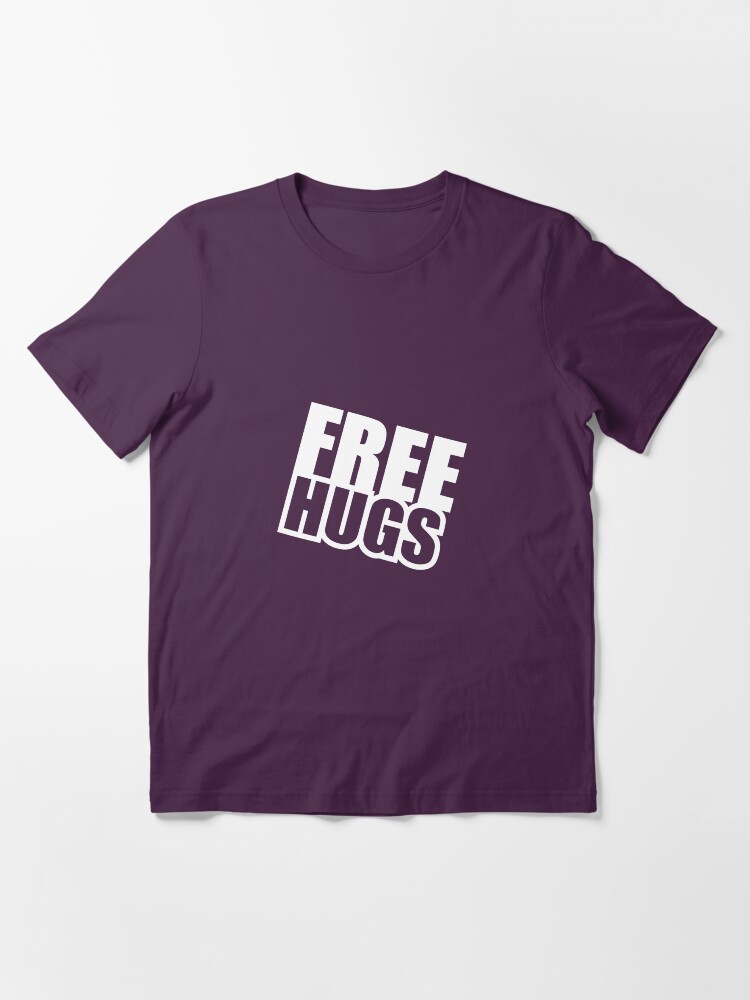 Alternate view of Free Hugs Essential T-Shirt