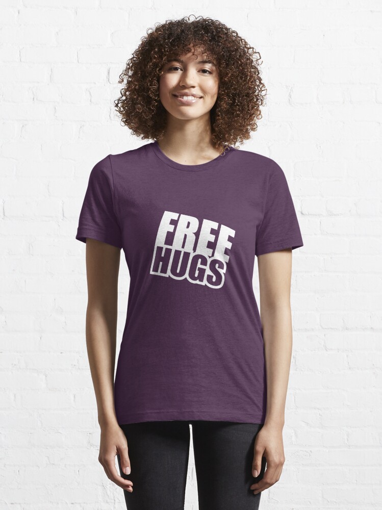 Alternate view of Free Hugs Essential T-Shirt
