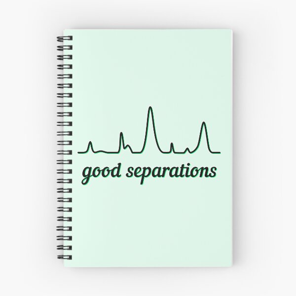 Item preview, Good Separations - Black and Lime, Light Background designed and sold by Artsy-Chemist.