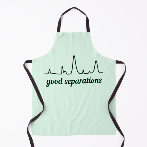 Item preview, Good Separations - Black and Lime, Light Background designed and sold by Artsy-Chemist.