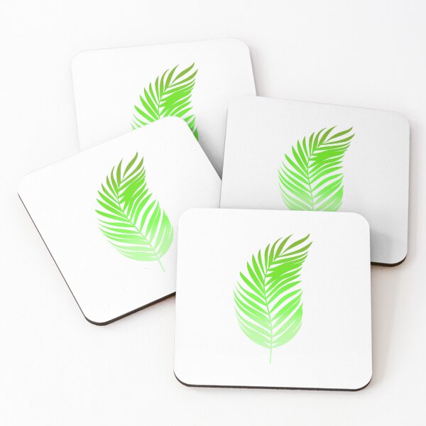 Item preview, Tropical Palm Leaf  - Neon Green - W11 designed and sold by AlfabetDesign.