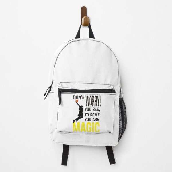 Item preview, Don't Worry - You See, To Some You Are Magic - Inspirational Quote - Basketball Idea - White designed and sold by zicutza.
