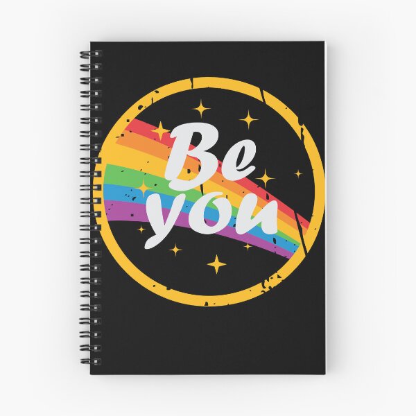 Item preview, LGBTQ Be You Rainbow Gay Pride - Retro Vintage designed and sold by Optix.