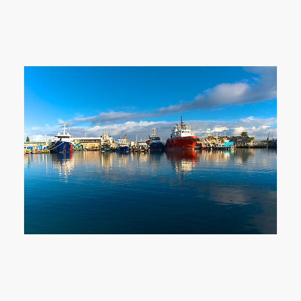 Item preview, Fishing boats at Fremantle designed and sold by Extraordinary Light.
