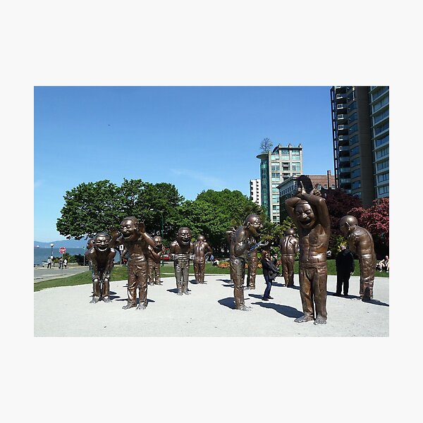 Vancouver. Amazing Laughter Photographic Print