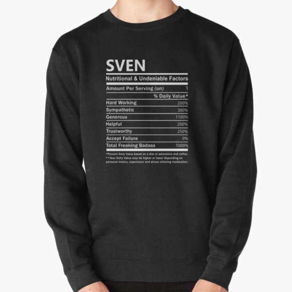 Artikel-Vorschau von Sven Name T Shirt - Sven Ernährungs- und unbestreitbare Faktoren Geschenkartikel T-Shirt, designt und verkauft von anthonyodo.
