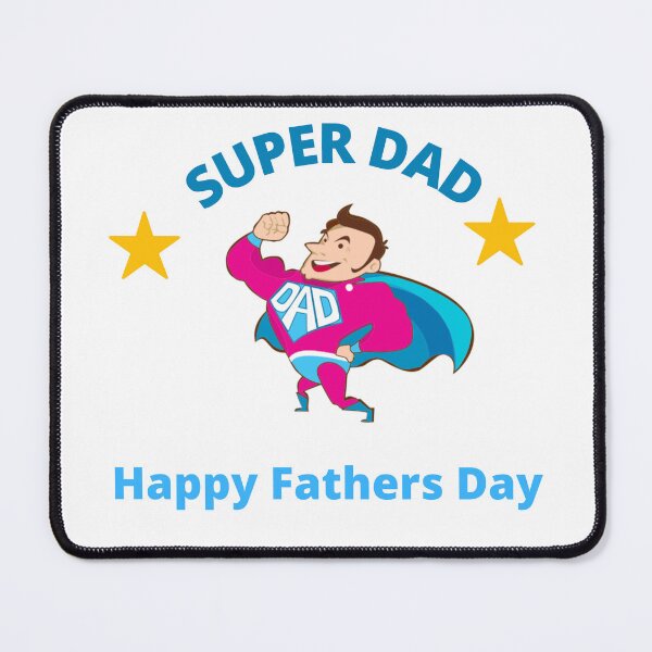 Item preview, Super Dad Happy Fathers Day designed and sold by LGMmugsdesign.