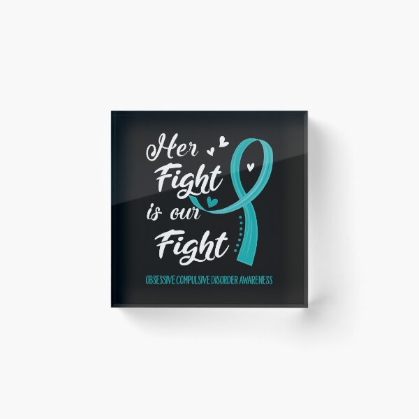 Item preview, Her Fight Is Our Fight Obsessive Compulsive Disorder Awareness designed and sold by Kohend.