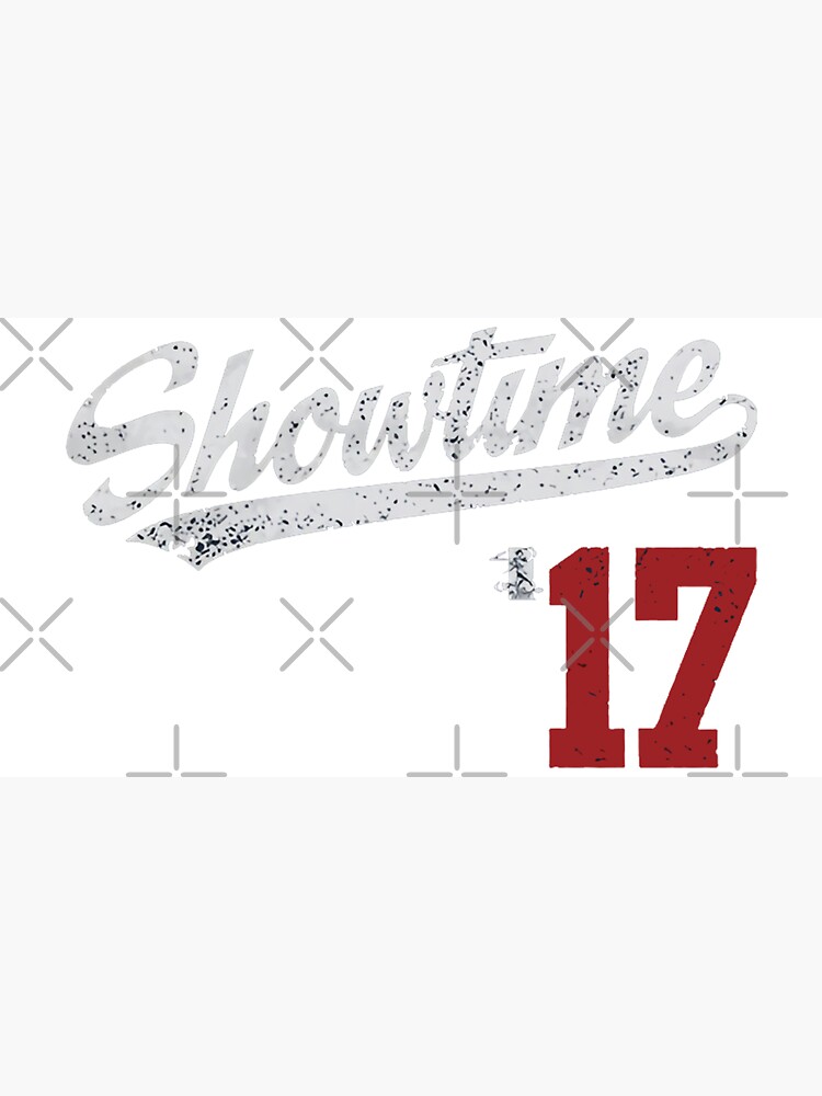 Shohei Ohtani Showtime Players Weekend Script R WHT