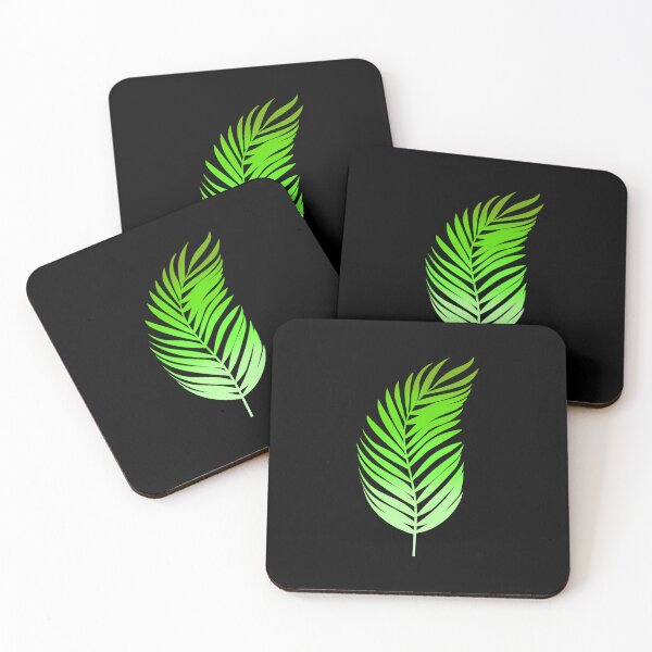 Item preview, Tropical Palm Leaf - Neon Green - B11 designed and sold by AlfabetDesign.