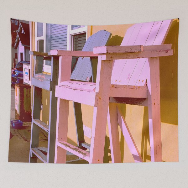 Item preview, Beach Lifeguard Chairs designed and sold by fujinoart.