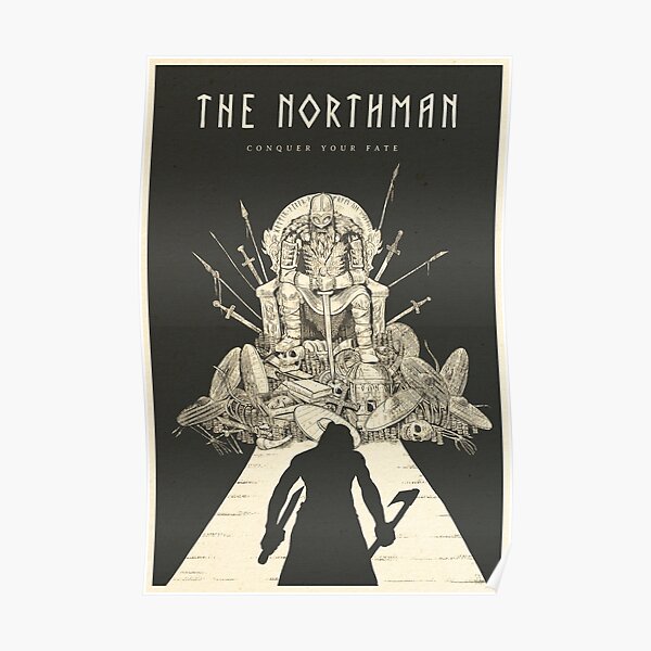 the northman - alexander skarsgård  Poster