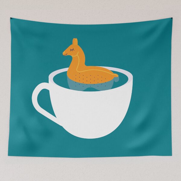 Item preview, Llama Tea Solo designed and sold by Ale R-G.