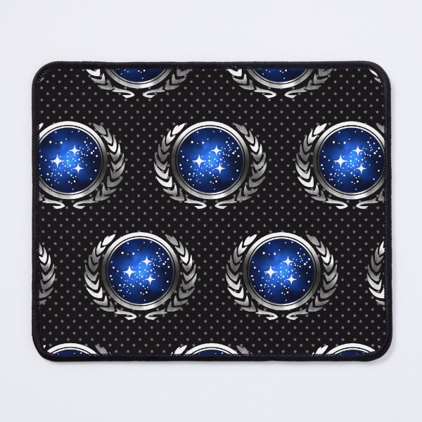 Item preview, Space Fed Planets Emblem with Stars Repeating Pattern designed and sold by orionlodubyal.