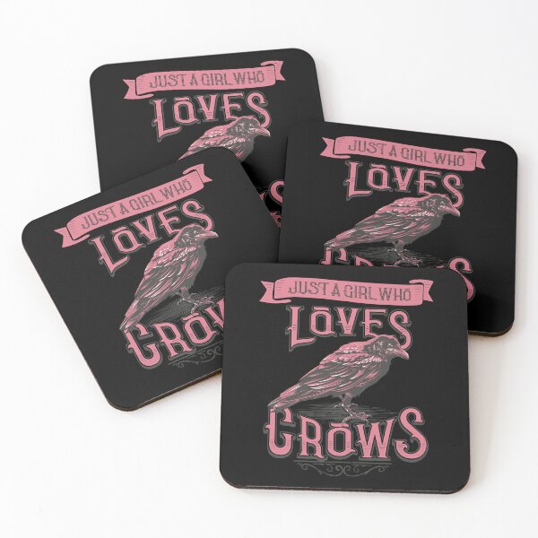 Item preview, Just a Girl Who Likes Crows Vintage Crow Lover designed and sold by MarkusShirts.