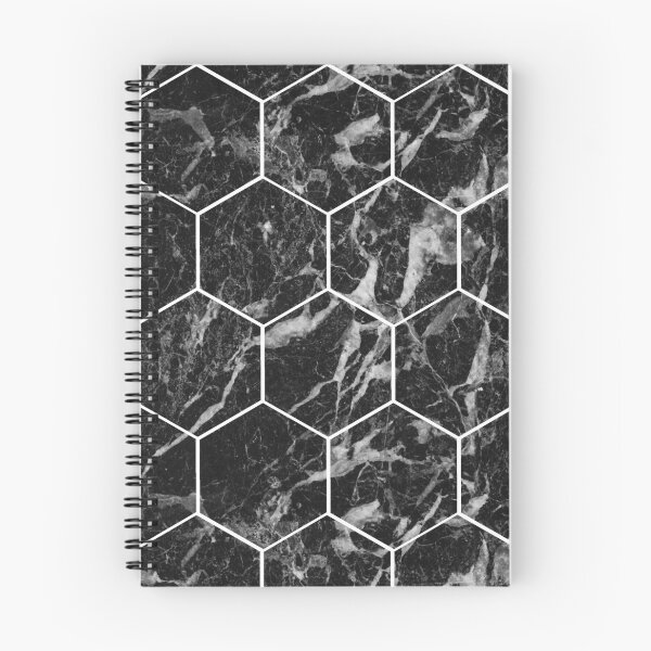 Item preview, Black Campari - hexagons designed and sold by marbleco.
