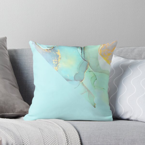 Artikelvorschau, Pastell-Aqua-Marmor entworfen und verkauft von GeoFormsArt.