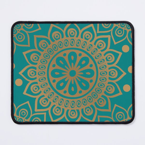 Item preview, Teal mandala designed and sold by Tanya Mihe.