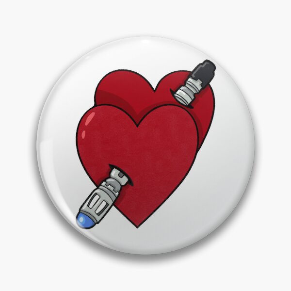 Item preview, Twin hearts designed and sold by Little Crows Trinkets.