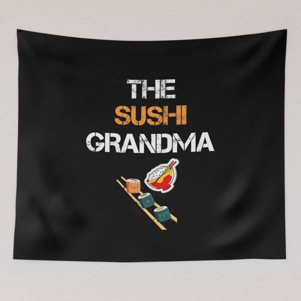 Item preview, the sushi grandma designed and sold by rachidhaz.