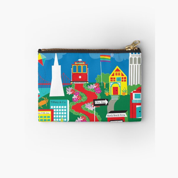 Item preview, San Francisco, California - Skyline Map Illustration by Loose Petals designed and sold by LoosePetals.