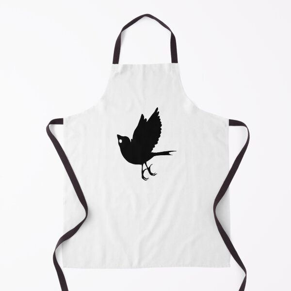 Item preview, little black bird sparrow designed and sold by LeaPoupin.