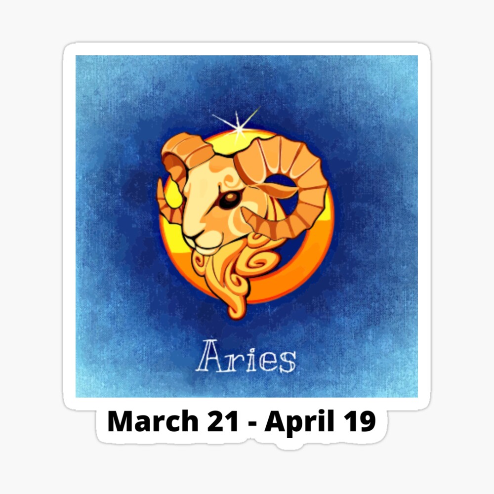 Aries March Birthday Zodiac Horoscope Poster For Sale By Lgmmugsdesign Redbubble