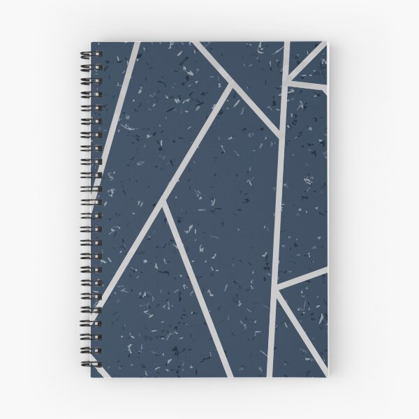 Artikelvorschau, Elegante blaue und graue Sprenkel entworfen und verkauft von GeoFormsArt.