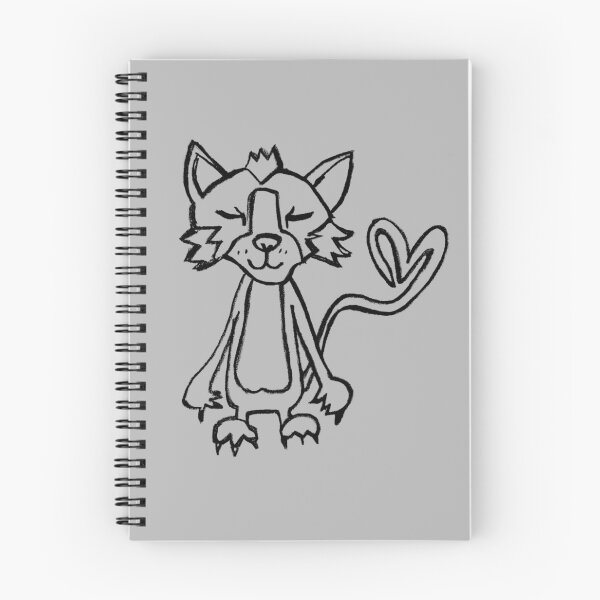 Item preview, Friendly Wild Cat, Punk Cat designed and sold by badlydrawnbabe.