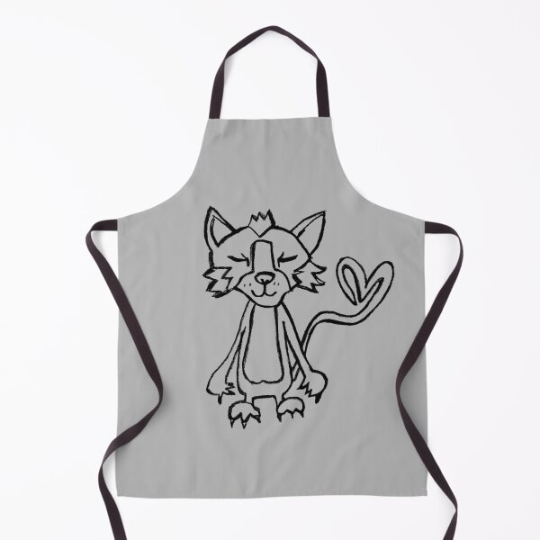 Item preview, Friendly Wild Cat, Punk Cat designed and sold by badlydrawnbabe.