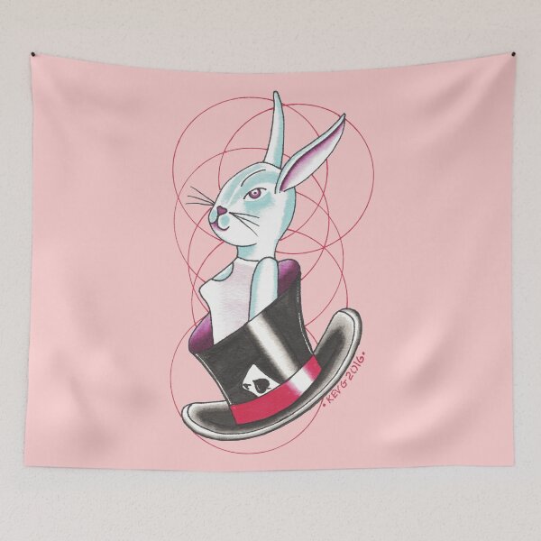Item preview, MAGIC RABBIT - Art By Kev G designed and sold by ArtByKevG.