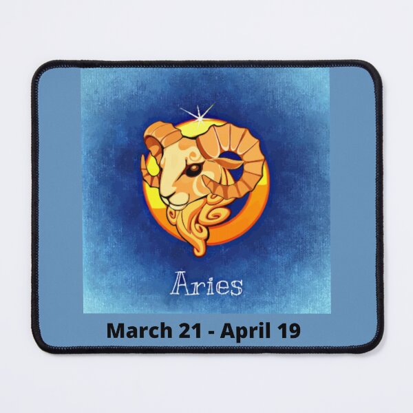 Item preview, aries march birthday zodiac horoscope designed and sold by LGMmugsdesign.