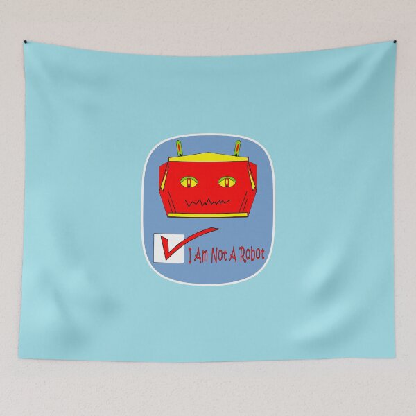 Item preview, I Am Not A Robot - Humorous Design  designed and sold by ThisNThatImages.