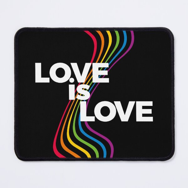Item preview, love is love rainbow LGBT flag pride, happy pride month designed and sold by retrippy.