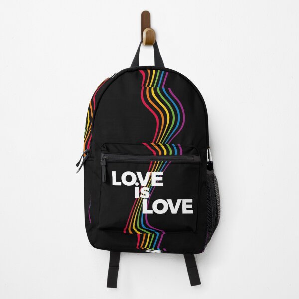 Item preview, love is love rainbow LGBT flag pride, happy pride month designed and sold by retrippy.