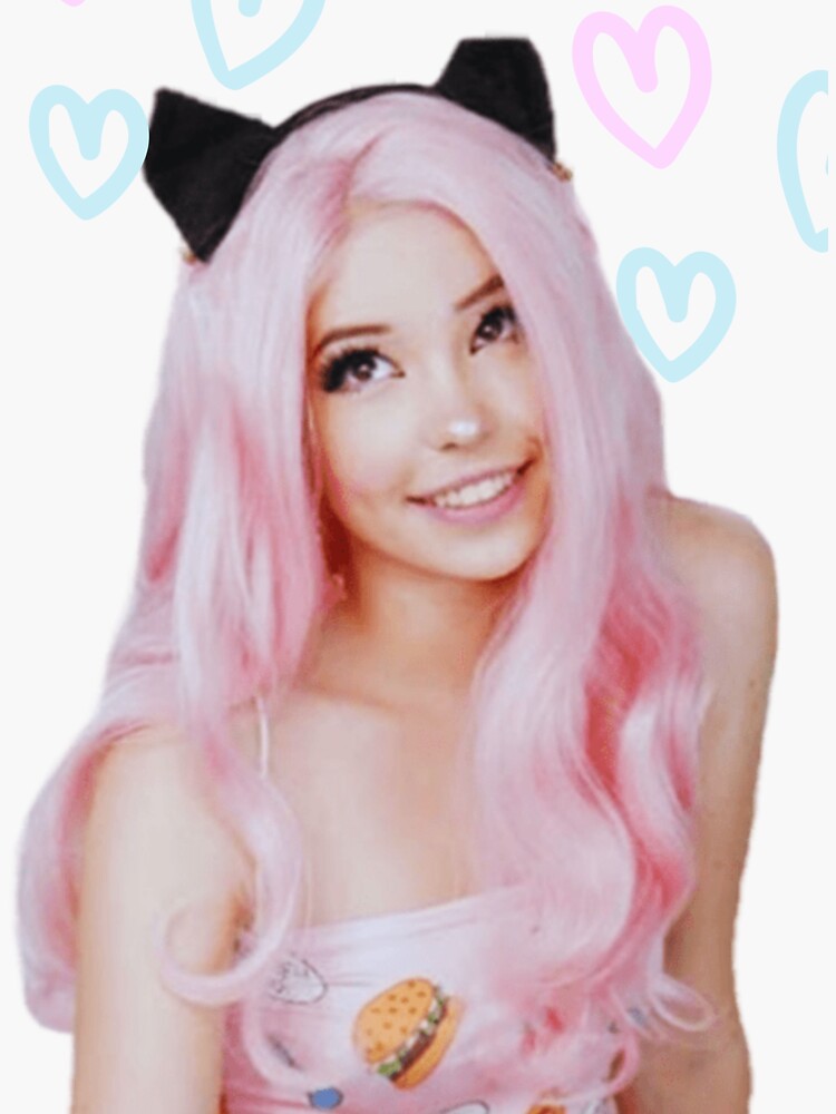 Belle Delphine Instagram Stickers for Sale