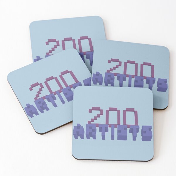 Item preview, 200 Artists designed and sold by Kamil Henri.