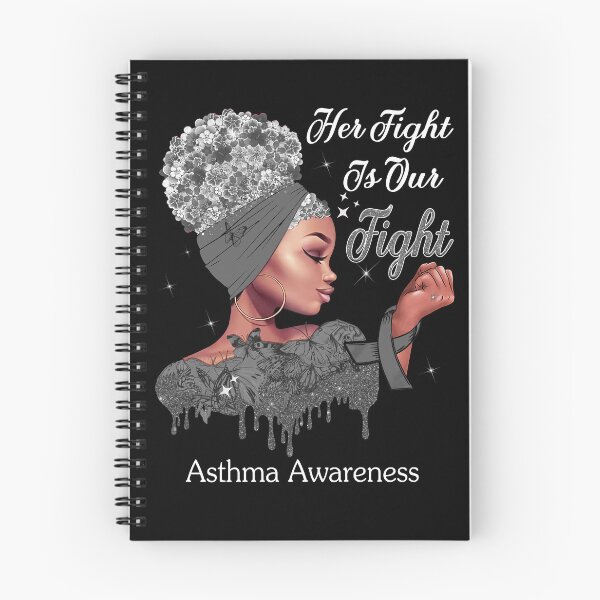 Item preview, Her Fight Is Our Fight Asthma Awareness designed and sold by Mnrshirley.
