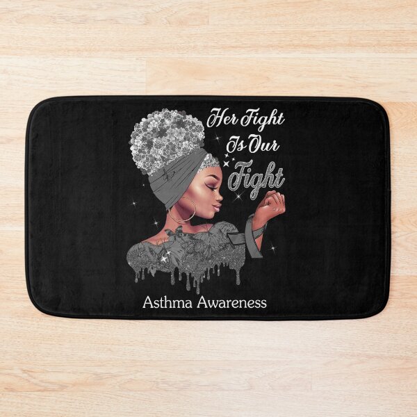 Item preview, Her Fight Is Our Fight Asthma Awareness designed and sold by Mnrshirley.