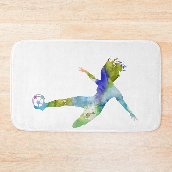Item preview, Female Soccer Player designed and sold by Rosaliartbook.