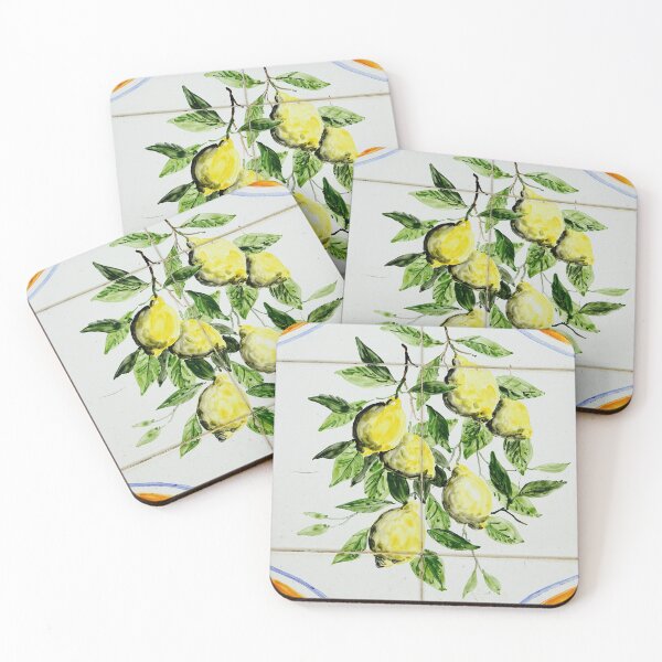 Item preview, Italian Tiles with Lemons in Capri Island - Architectural Details  designed and sold by CarolinaReina.