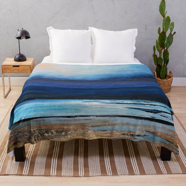 Item preview, Julia Di Sano - PROMISE OF TOMORROW 1 COASTAL BLUE BEACH OCEAN SEASCAPE designed and sold by EbiEmporium.