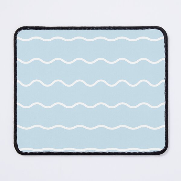 Item preview, White & blue waves designed and sold by marufemia.