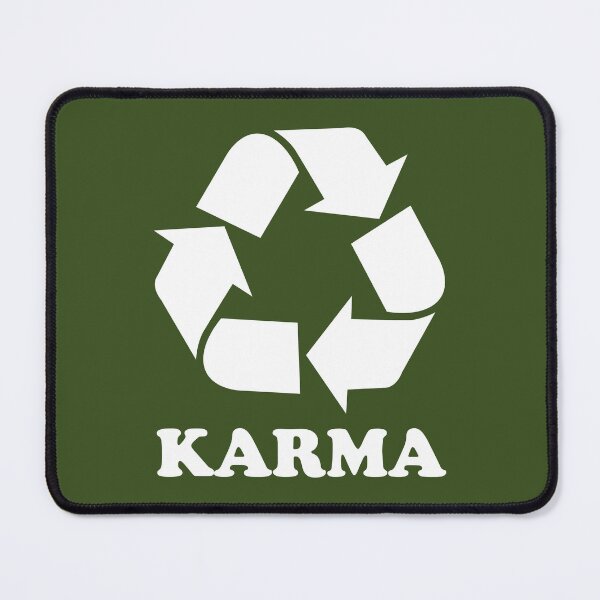 Item preview, Karma Recycle - Earth Green designed and sold by johnta17.